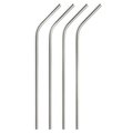 Harold Import Co 8 in. Brown Stainless Steel Straws 6303341